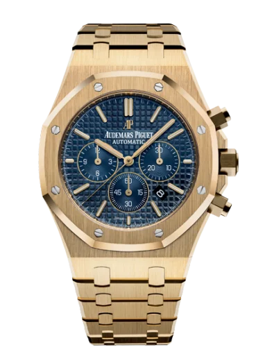 Royal Oak Chronograph 41 Yellow Gold / Blue