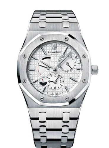 Royal Oak Dual Time Stainless Steel / Silver