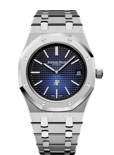 Royal Oak Extra-Thin Titanium / Platinum / Blue