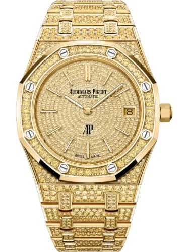 Royal Oak Extra-Thin Yellow Gold - Sapphire / Sapphire