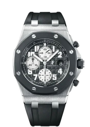 Royal Oak Offshore 25940 Chronograph Rubberclad Stainless Steel / Black / Black Date