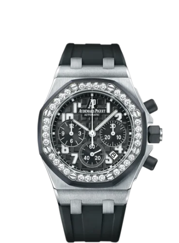 Royal Oak OffShore 26048 Lady Chronograph Stainless Steel / Black