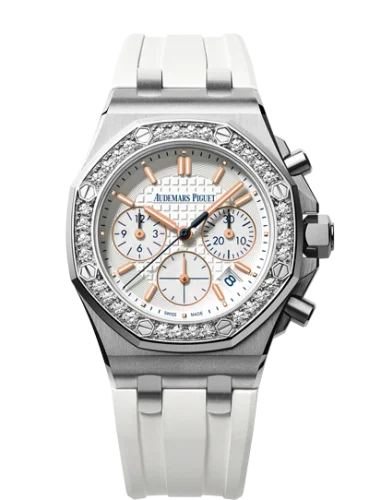 Royal Oak OffShore 26144 Lady Chronograph Stainless Steel / Silver / Diamond / Summer Edition 2017