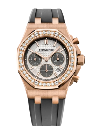 Royal Oak OffShore 26231 Lady Chronograph Pink Gold / Silver / Diamond