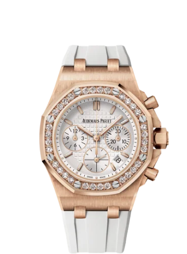 Royal Oak OffShore 26231 Lady Chronograph Pink Gold / Silver / Diamond