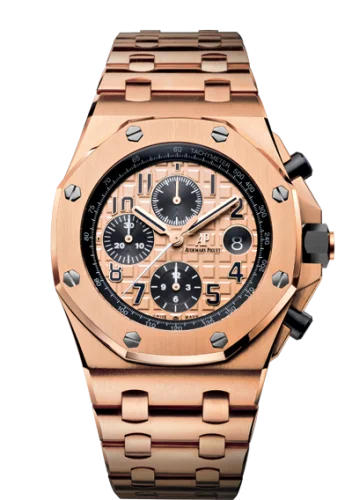 Royal Oak Offshore 26470 Pink Gold / Pink Gold / Bracelet