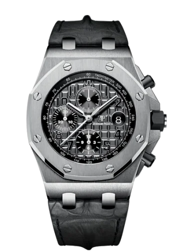 Royal Oak Offshore 26470 Stainless Steel / Grey / Alligator