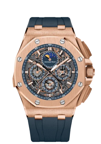 Royal Oak OffShore 26571 Grande Complication Pink Gold / Blue