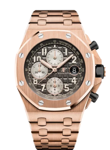 Royal Oak Offshore 42 Pink Gold / Grey / Bracelet