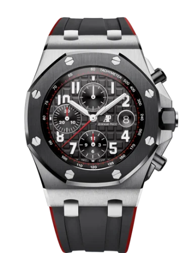 Royal Oak Offshore 42 Stainless Steel / Ceramic / Black / Rubber