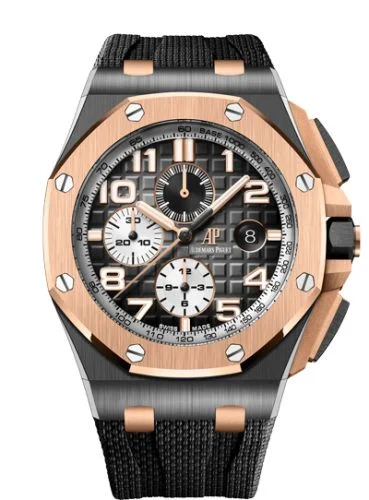 Royal Oak Offshore 44 Ceramic / Pink Gold / Grey