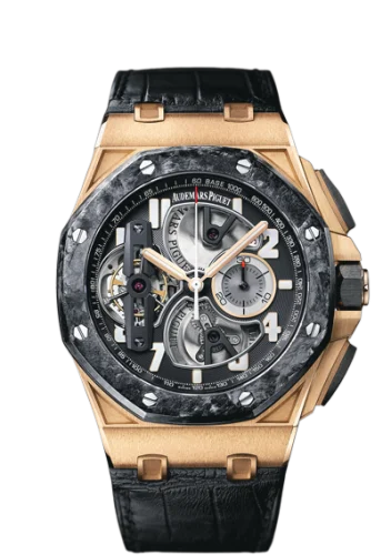 Royal Oak Offshore Tourbillon Chronograph Pink Gold