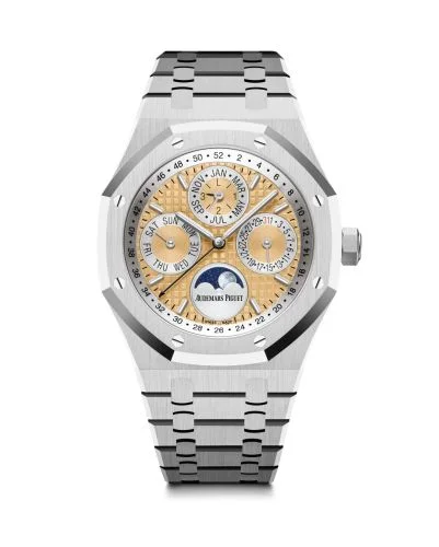 Royal Oak Perpetual Calendar 41 Platinum / Salmon