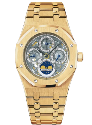 Royal Oak Perpetual Calendar Openworked Yellow Gold
