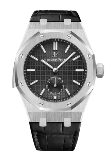 Royal Oak Repeater Supersonnerie Platinum / Black / Strap