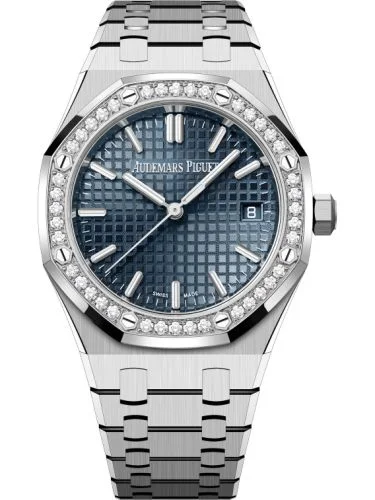 Royal Oak Selfwinding 34 Stainless Steel - Diamond / Blue