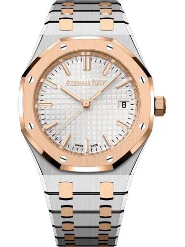 Royal Oak Selfwinding 34 Stainless Steel - Pink Gold / Silver / Bracelet