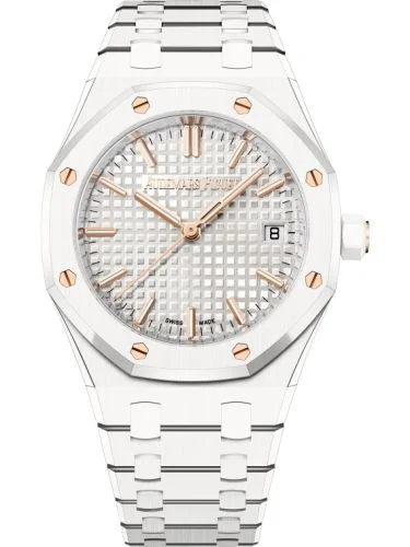 Royal Oak Selfwinding 34 White Ceramic / White