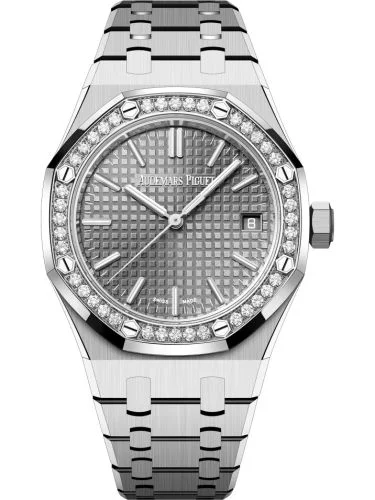 Royal Oak Selfwinding 37 Stainless Steel - Diamond / Grey / 50th Anniversary