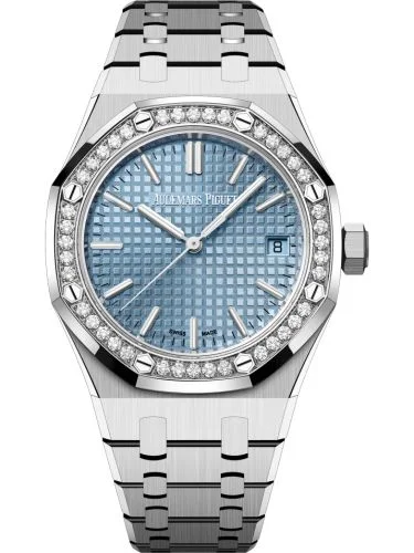 Royal Oak Selfwinding 37 Stainless Steel - Diamond / Ice Blue / 50th Anniversary