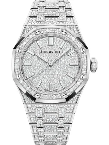 Royal Oak Selfwinding 37 Whtie Gold - Snow-Set