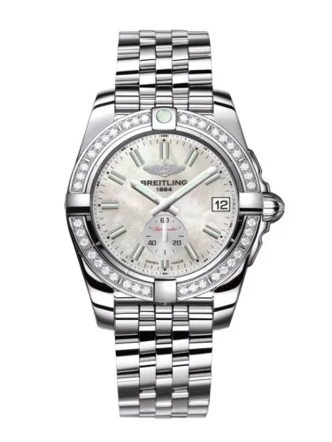 Galactic 36 Automatic Stainless Steel / Diamond / Pearl / Bracelet