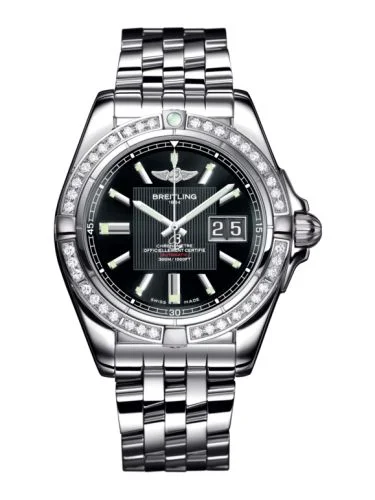 Galactic 41 Stainless Steel / Diamond / Trophy Black / Bracelet
