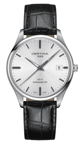 DS-8 Chronometer Stainless Steel / Silver / Strap