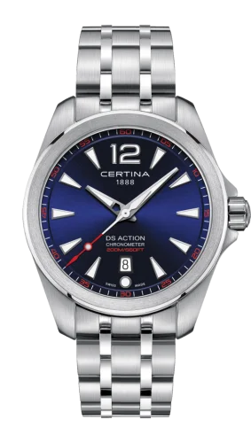 DS Action 41 Quartz Stainless Steel / Blue