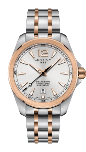 DS Action 41 Quartz Two Tone / Silver