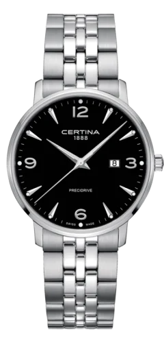 DS Caimano 39 Stainless Steel / Black / Bracelet