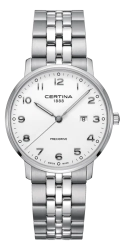 DS Caimano 39 Stainless Steel / White / Bracelet