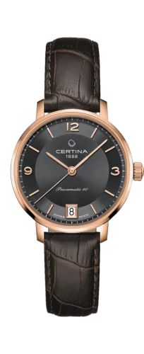 DS Caimano Powermatic 80 Rose Gold PVD / Grey / Strap