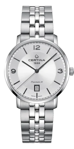 DS Caimano Powermatic 80 Stainless Steel / Silver / Bracelet