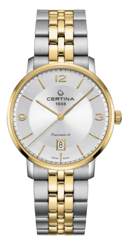 DS Caimano Powermatic 80 Stainless Steel / Yellow Gold PVD / Silver / Bracelet
