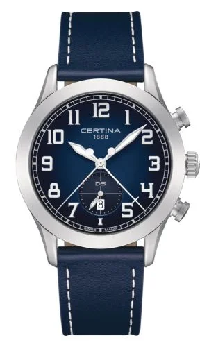 DS Pilot Stainless Steel / Blue