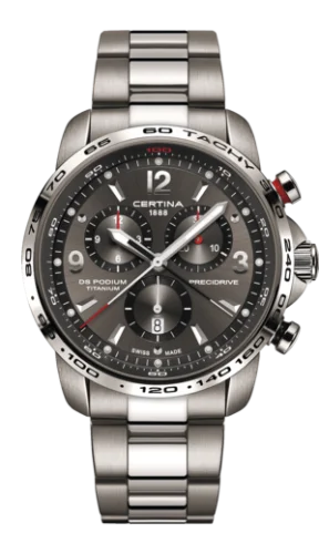 DS Podium Big Size Chrono 1/100 Sec Titanium / Grey
