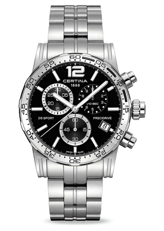 DS Sport Chrono Stainless Bezel