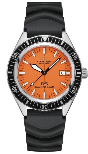 DS Super PH500M Stainless Steel / Orange / Rubber