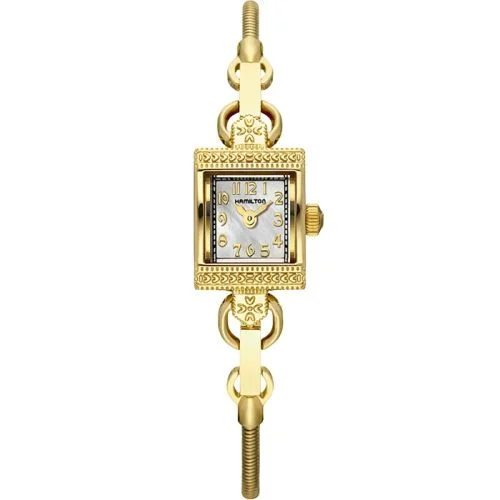Lady Hamilton Vintage Quartz Yellow Gold / MOP
