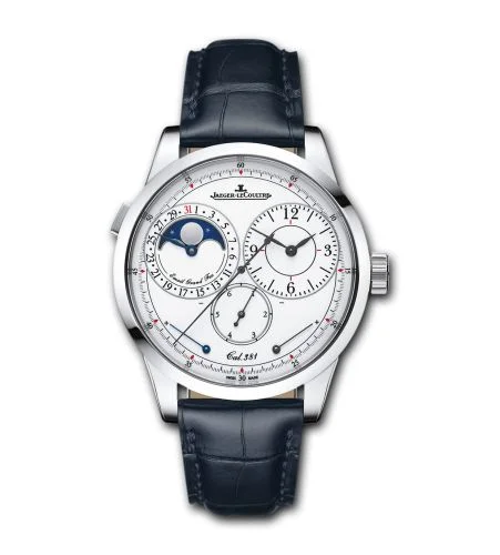 Duomètre à Quantième Lunaire 40.5 White Gold Enamel