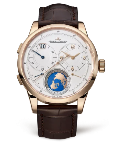 Duomètre Unique Travel Time Pink Gold / Silver