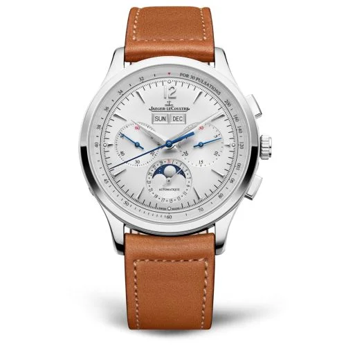 Master Control Chronograph Calendar Stainless Steel / Silver / Novonappa
