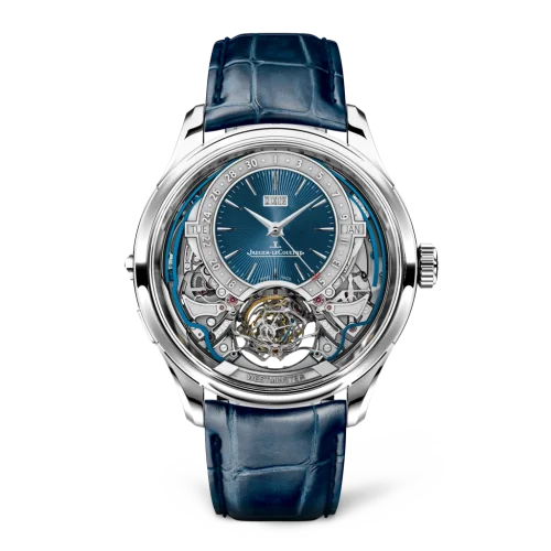 Master Grande Tradition Gyrotourbillon Westminster Perpetual White Gold / Blue