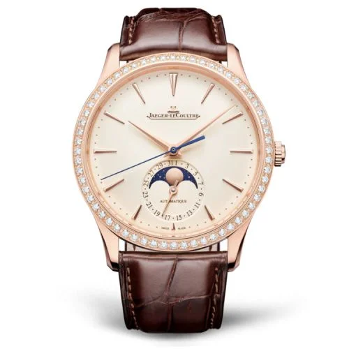 Master Ultra Thin Moon Pink Gold - Diamond / Eggshell / Alligator