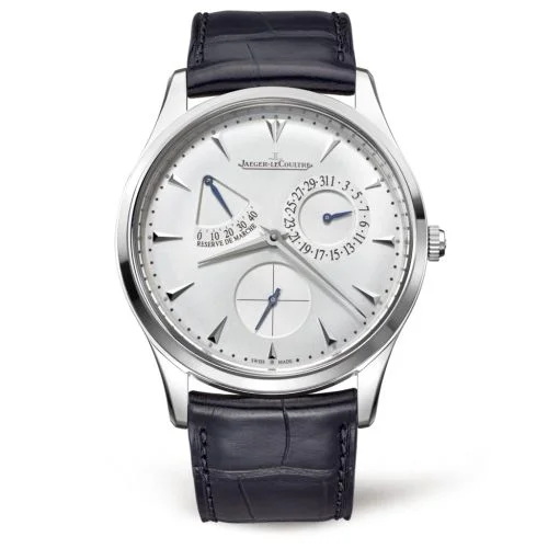 Master Ultra Thin Réserve de Marche Stainless Steel / Silver / Alligator