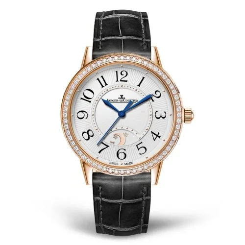 Rendez-Vous Night & Day Large Pink Gold / Diamond / Silver / Alligator
