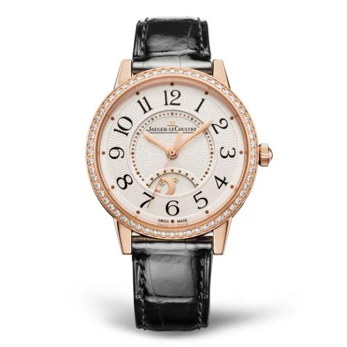 Rendez-Vous Night & Day Medium Pink Gold - Diamond / Silver / Alligator