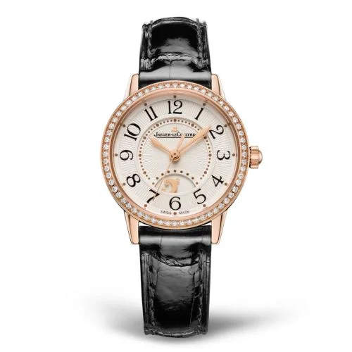 Rendez-Vous Night & Day Small Pink Gold - Diamond / Silver / Alligator