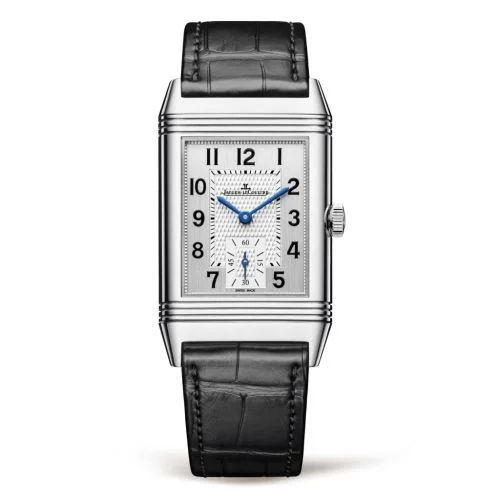 Reverso Classic Medium Duoface Small Seconds Stainless Steel / Silver